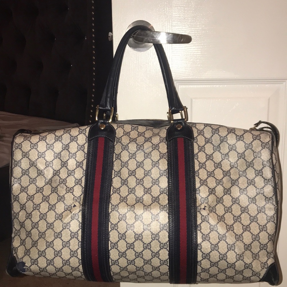 XL AUTHENTIC VINTAGE GUCCI DUFFLE